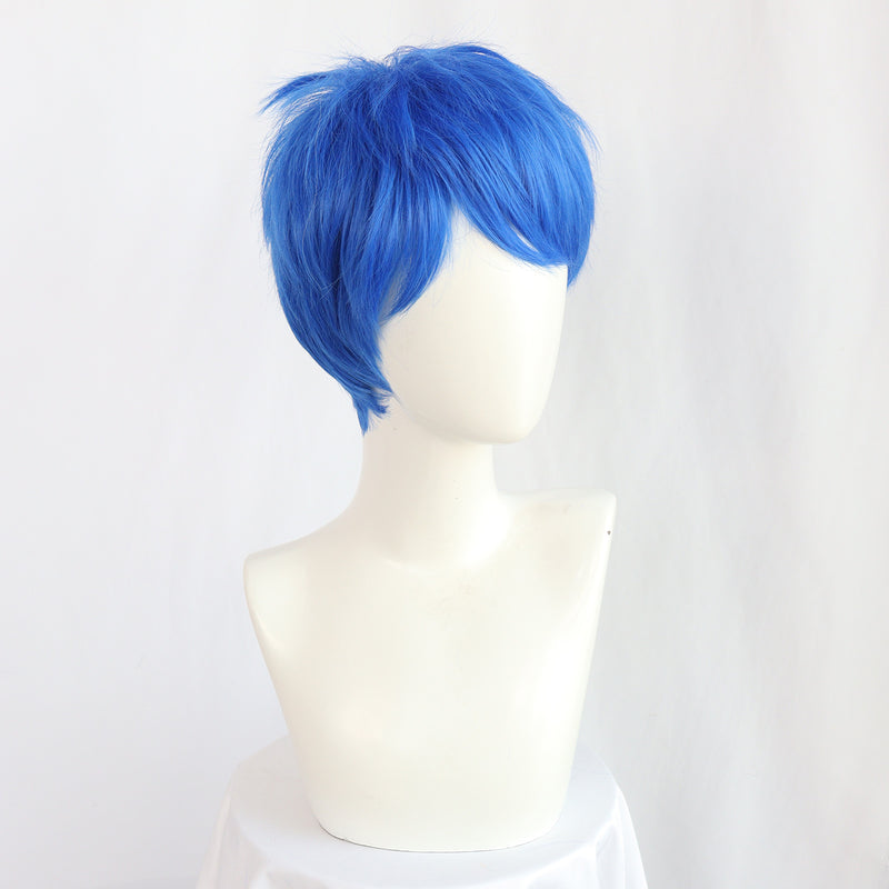 Joy Inside Out:Costume Joy Wig Synthetic Hair for Ault Daily Wear Cosplay Outfits Halloween Carnival Suit