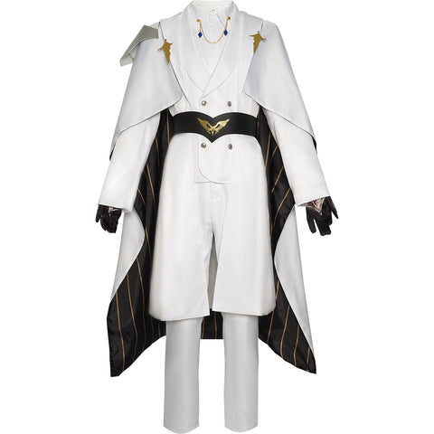 Love and Deepspace Costume Xavier Cosplay White Adult Male Suit