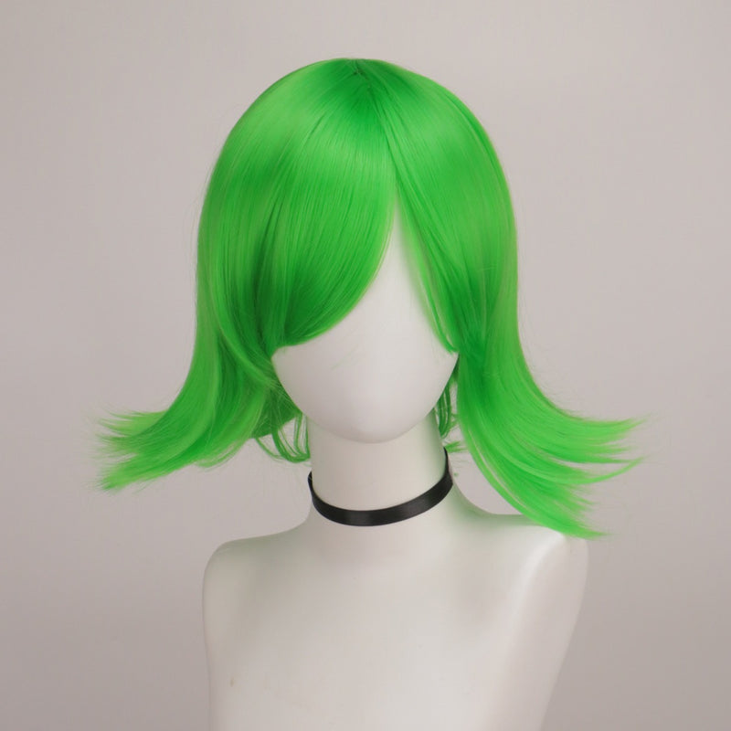 Disgust Inside Out:Costume Disgust Wig Synthetic Hair Daily Wear Cosplay Outfits Halloween Carnival Suit