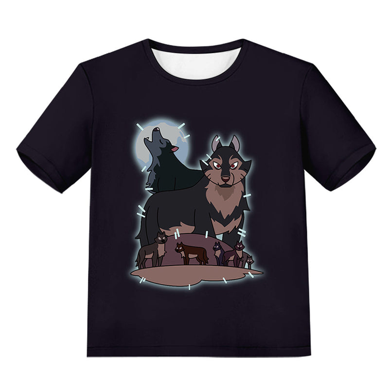 SeeCosplay The Owl House Season 3 Hunter Kids Cosplay T-shirt Summer  Short Sleeve Shirt BoysKidsCostume