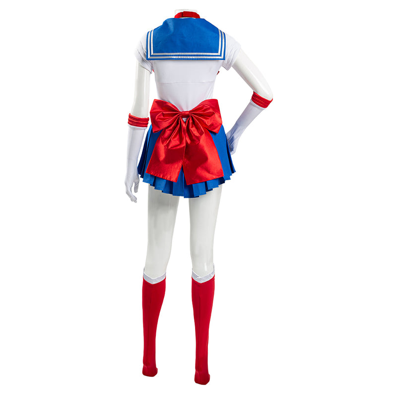 [All Sizes In Stock] Sailor Moon: Tsukino Usagi Cosplay Costume Uniform Dress Outfits Halloween Carnival Suit