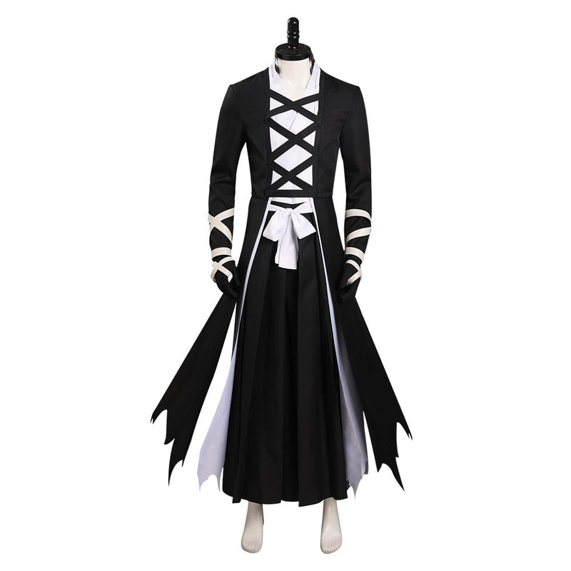 SeeCosplay Anime Men Black Costume Cosplay Coat Costume Halloween Carnival Suit