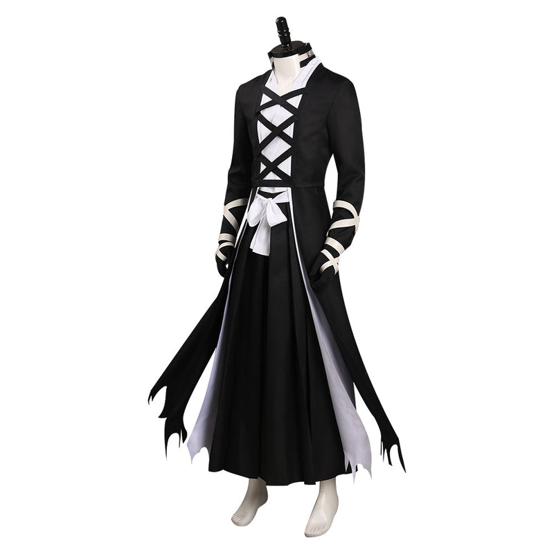 SeeCosplay Anime Men Black Costume Cosplay Coat Costume Halloween Carnival Suit