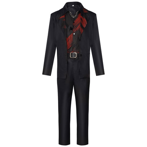 Love and Deepspace Costume Sylus Cosplay Black Adult Male Suit