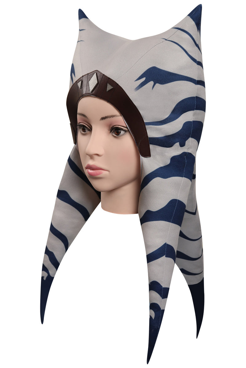 [Full In Stock]  Ahsoka Tano Cosplay Costume Hat Cap Headgear Accessories Halloween Carnival Suit Props