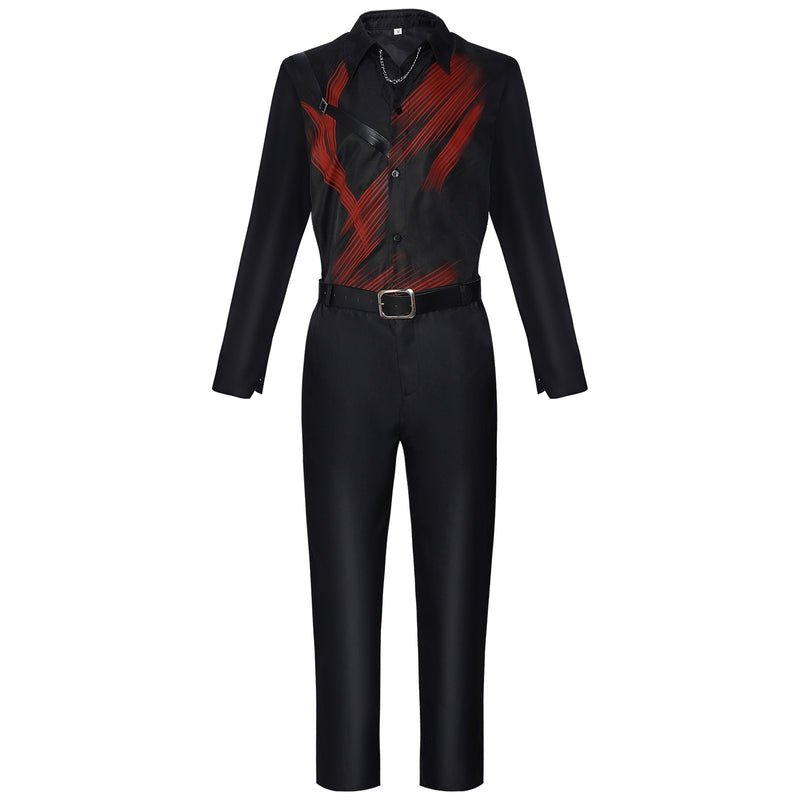 Love and Deepspace Costume Sylus Cosplay Black Adult Male Suit