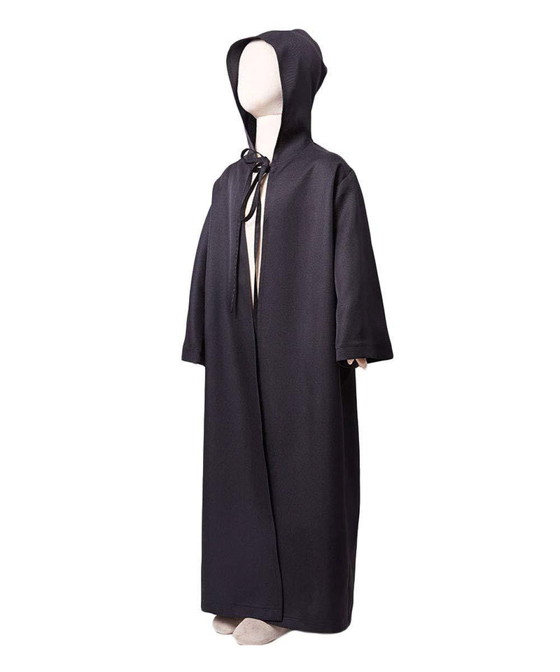 [All Size In Stock] Obi Wan Kenobi Jedi Cloak Kids Children Costume Black Vision Halloween Carnival Suit