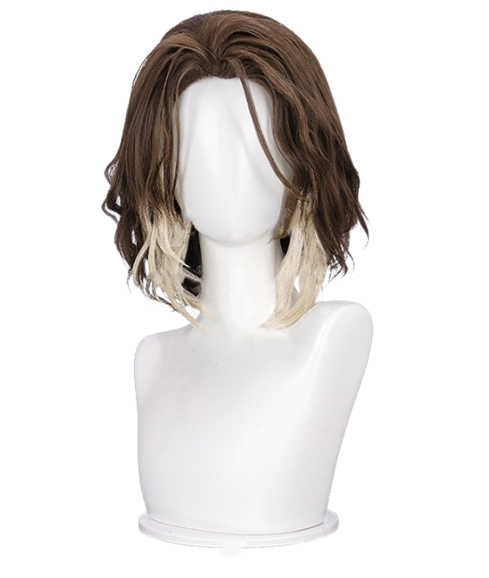 League of Legends:Arcane Viktor Cosplay Wig Synthetic Highlighted Wig Hair Halloween Party Prop