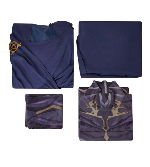 [Ready To Ship] League of Legends: Arcane Viktor Dark Blue Cosplay Costume Outfits Halloween Costume