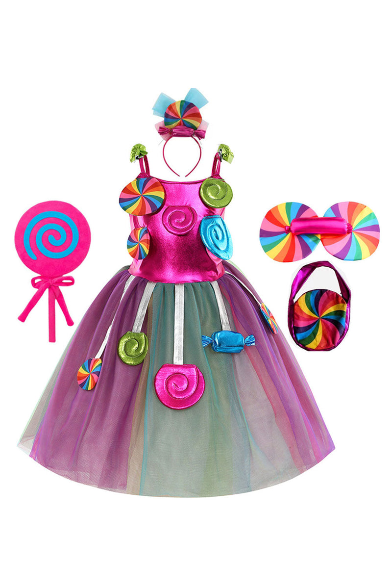 SeeCosplay Candy Princess Party Dress Cosplay Costume Outfits Fantasia Halloween Carnival Party Disguise Suit