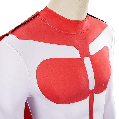 Invincible Omni-Man Cosplay Costume For Adult Nolan Grayson Male White Red Jumpsuit Halloween Carnival Suit