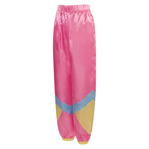 2 Piece Windbreaker Outfits 80s tracksuit women Cosplay Costume Outfits Halloween Carnival Party Suit Women 80s Costume