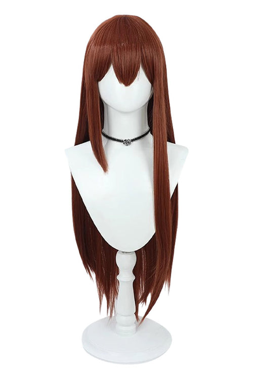 Steins Gate Kurisu Makise Brown Cosplay Costume Men Halloween Carnival Party Suit