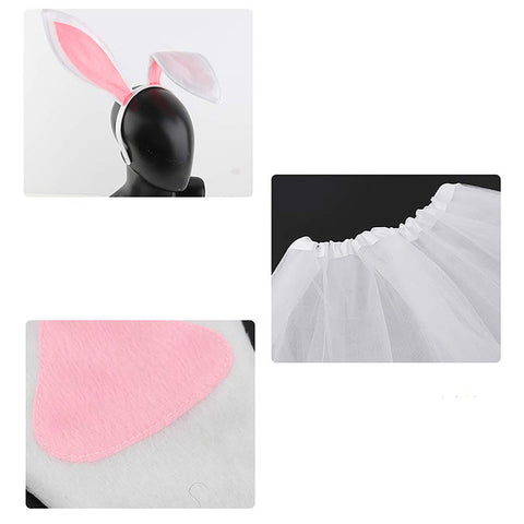 SeeCosplay Easter Rabbit Kids Girls Cosplay Tutu Dress Outfits Halloween Carnival Suit GirlKidsCostume