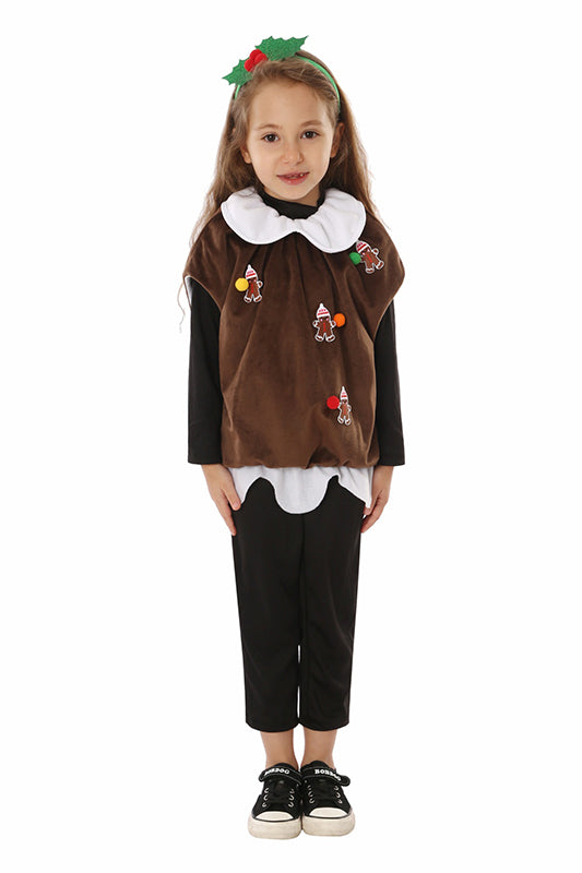 [Full In Stock] Christmas Costume: Kids candy Christmas  Cosplay Costume Outfits Halloween Carnival Suit