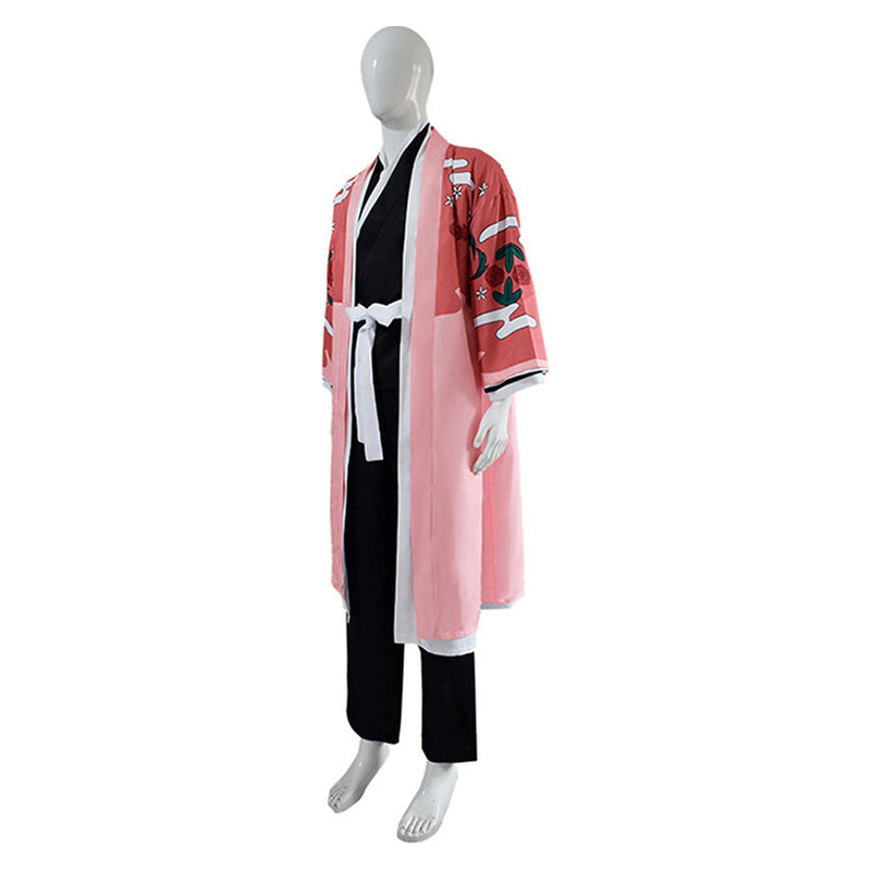 SeeCosplay Kyoraku Shunsui Cosplay Costume Halloween Carnival Suit