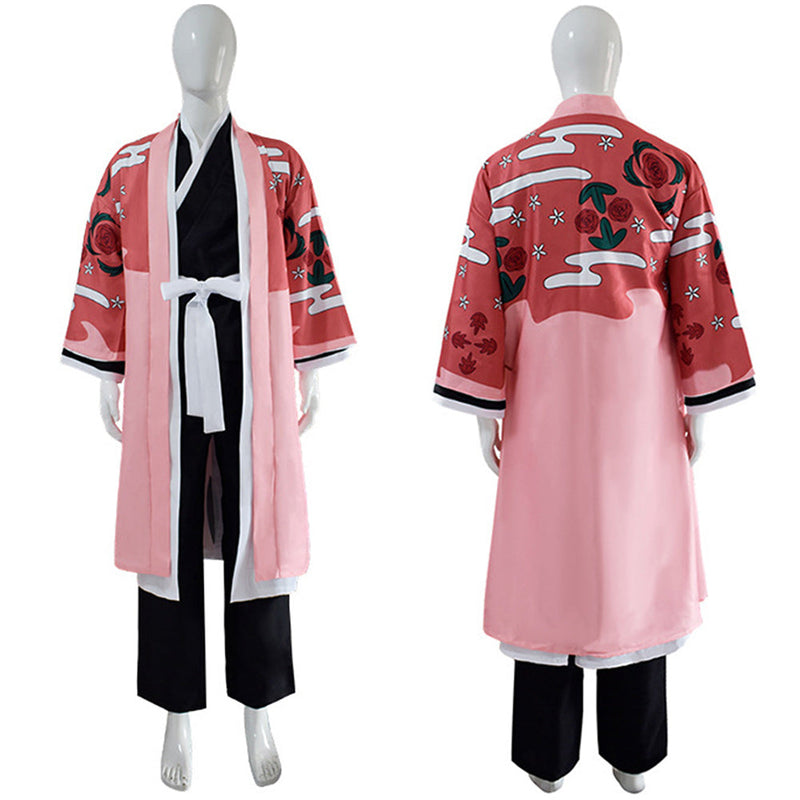 SeeCosplay Kyoraku Shunsui Cosplay Costume Halloween Carnival Suit