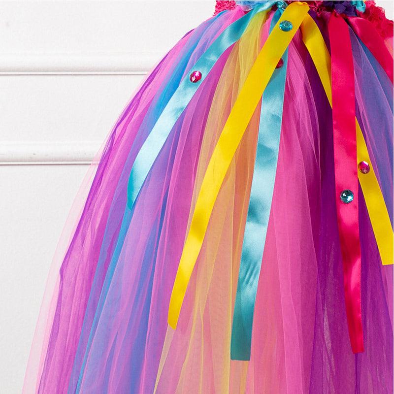 Purim costumes Unicorn Tutu Dress Outfits for Kids Girls Age 6-8 Carnival Suit Cosplay Costume GirlKidsCostume Female