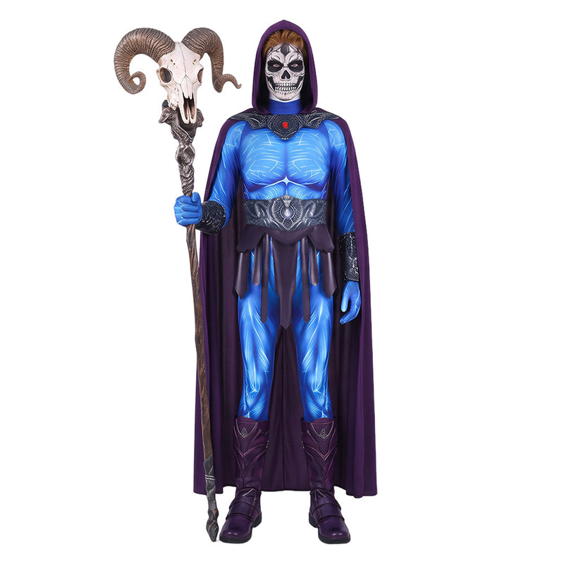 Skeletor Cosplay Costume For Adult Man Halloween Costume