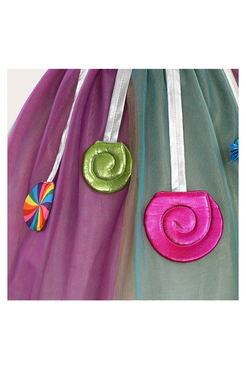 Kids Costumes: Girls Candy Princess Party Dress Cosplay Costume Outfits Fantasia Halloween Party Disguise Suit GirlKidsCostume