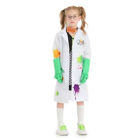 SeeCosplay Scientists Geek  Cosplay Costume Outfits Halloween Carnival Suit For Kids