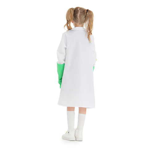SeeCosplay Scientists Geek  Cosplay Costume Outfits Halloween Carnival Suit For Kids GirlKidsCostume