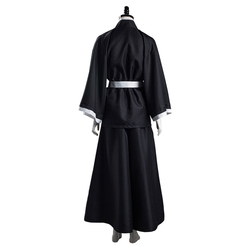 SeeCosplay Anime Men Black Japanese Kimono Costume Halloween Carnival Suit Cosplay