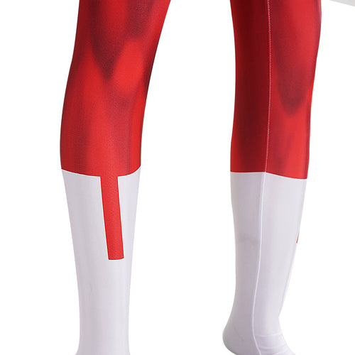 Invincible Omni-Man Cosplay Costume For Adult Nolan Grayson Male White Red Jumpsuit Halloween Carnival Suit