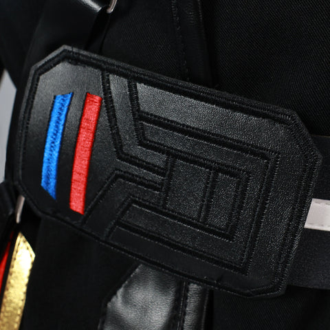 Love and Deepspace Costume Caleb Cosplay Black Farspace Colonel Male Suit