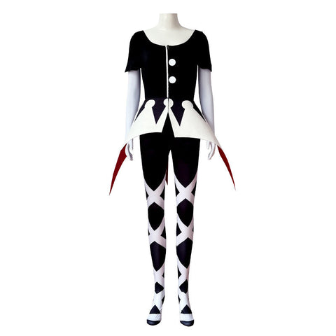 Hazbin Hotel Camilla Black Cosplay Costume For Adult Female Halloween Carnival Party Suit