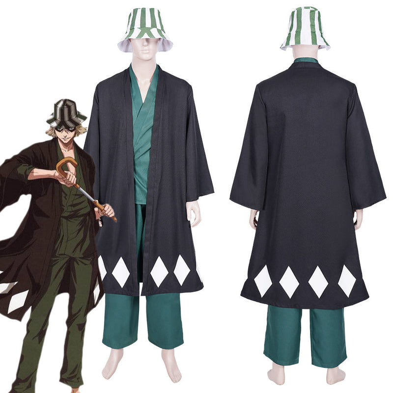 SeeCosplay Anime Kisuke Coat Pants Hat Costume Halloween Carnival Suit Cosplay