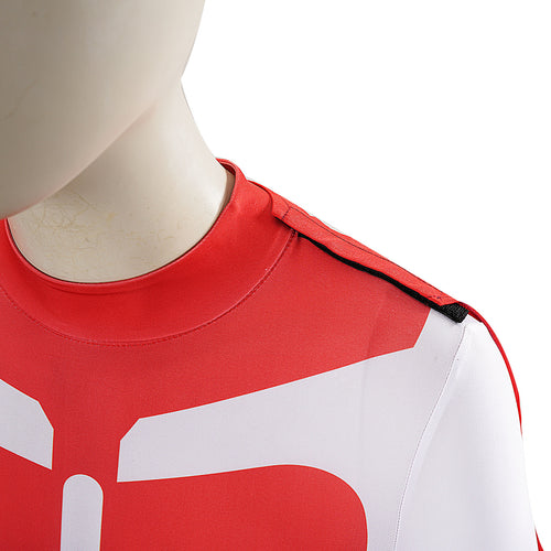 Invincible Omni-Man Cosplay Costume For Adult Nolan Grayson Male White Red Jumpsuit Halloween Carnival Suit
