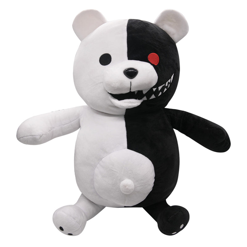 Monokuma Bear Danganronpa Soft Stuffed Plush Toys Doll Black/White Bear 50/60CM