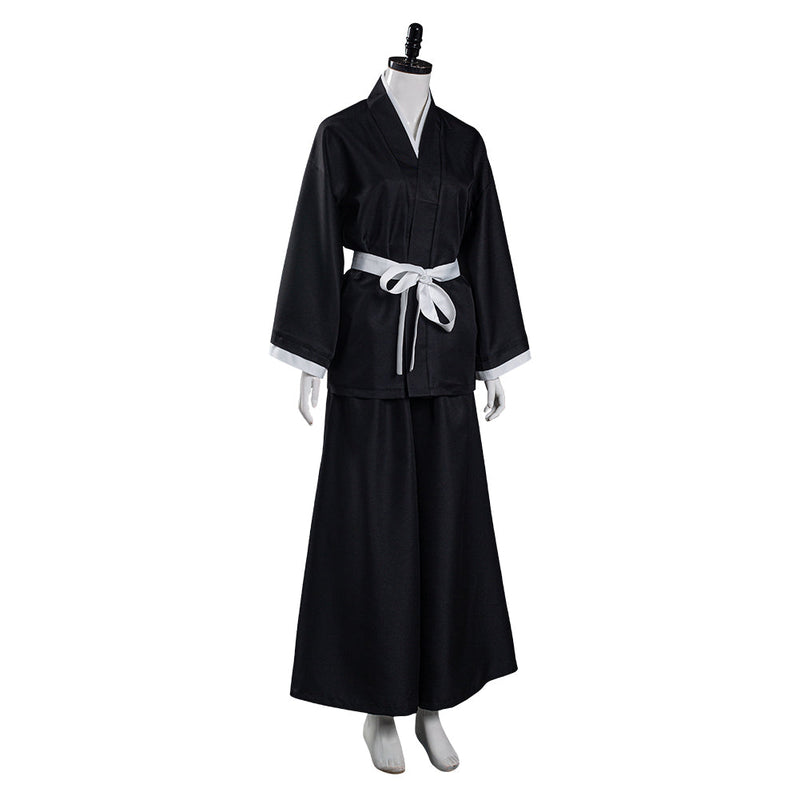 SeeCosplay Anime Men Black Japanese Kimono Costume Halloween Carnival Suit Cosplay