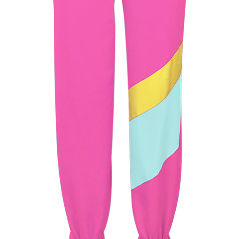 80s 80S 90S Retro hip-hop Cosplay Costume Adult Women Jacket Pants Sportwear Outfits Halloween Carnival Party Suit tracksuit women 80s