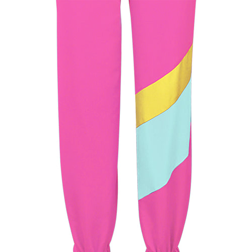 80s 80S 90S Retro hip-hop Cosplay Costume Adult Women Jacket Pants Sportwear Outfits Halloween Carnival Party Suit tracksuit women 80s