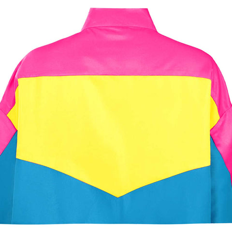 80S 90S Retro hip-hop  Cosplay Costume Adult Women  Jacket Pants Sportwear Outfits Halloween Carnival Party Suit 80s tracksuit women