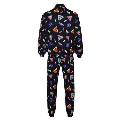 80s Cosplay Costume Outfits Halloween Carnival Suit man jacket