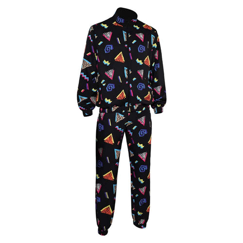 80s Cosplay Costume Outfits Halloween Carnival Suit man jacket