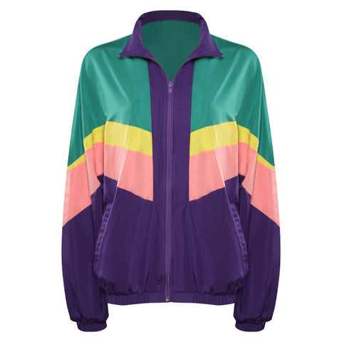 80S Women Reto Jacket Coat Cosplay Costume Outfits Halloween Carnival Suit Women's Casual Jackets