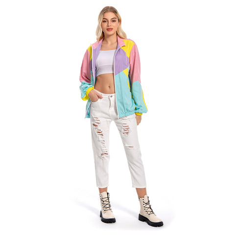 80S Women Retro Cosplay Costume Jacket Coat  Outfits Halloween Carnival Suit