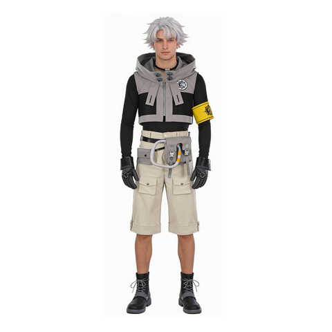GACHIAKUTA Rudo Cosplay Costume For Adult Man Halloween Costume