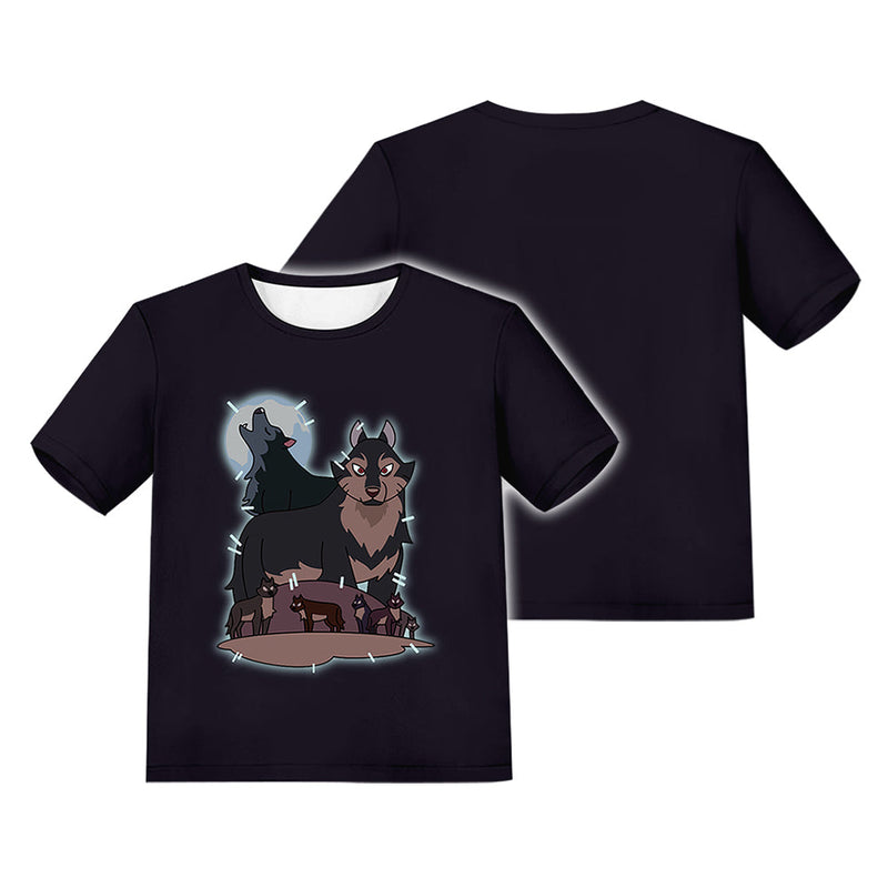 SeeCosplay The Owl House Season 3 Hunter Kids Cosplay T-shirt Summer  Short Sleeve Shirt