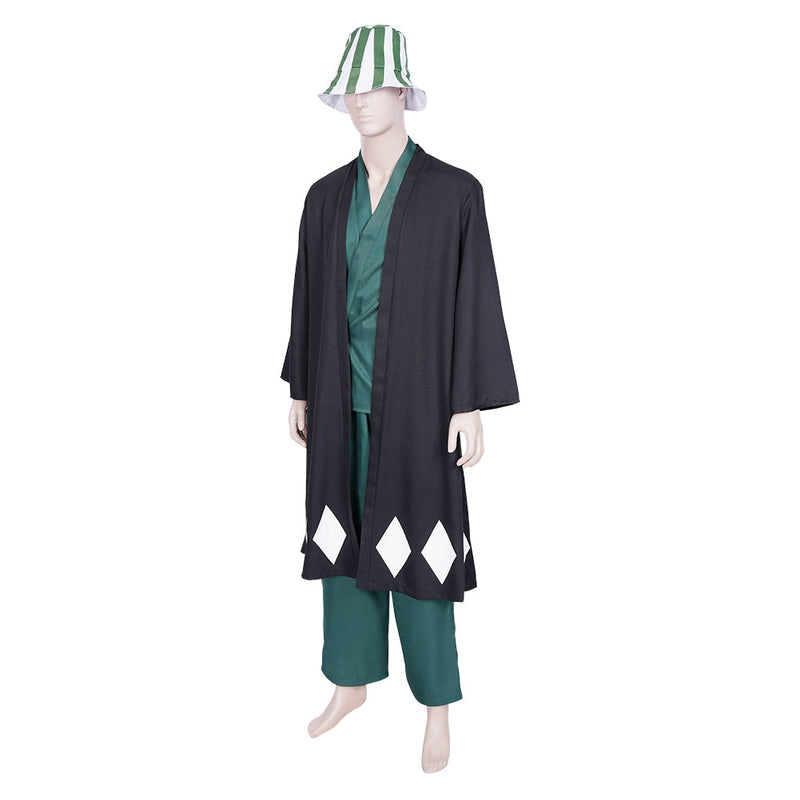 SeeCosplay Anime Kisuke Coat Pants Hat Costume Halloween Carnival Suit Cosplay