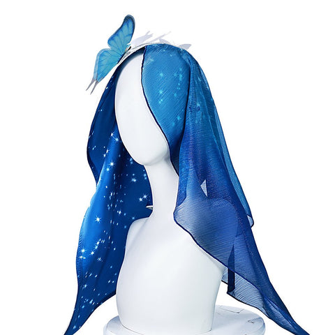 Wuthering Waves Costume The Shorekeeper Women Blue Dress Adult Female Halloween Carnival Suit