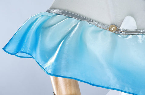 Wuthering Waves Costume The Shorekeeper Women Blue Dress Adult Female Halloween Carnival Suit