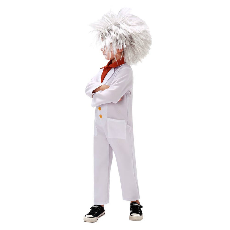 SeeCosplay Christmas 2023 Kids Children Physicist Scientist Cosplay Costume Outfits Halloween Carnival Suit BoysKidsCostume