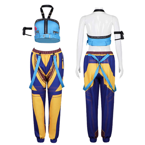 Zoey Cosplay Blue Suit For Children Female Halloween Carnival Suit-Seecosplay