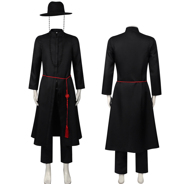 Cosplay Black Outfit For Adult Man Halloween Carnival Suit