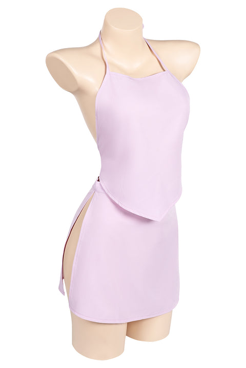 The Apothecary Diaries Costume Mao Mao Cosplay Pink Suit For Adult Female Halloween Costume